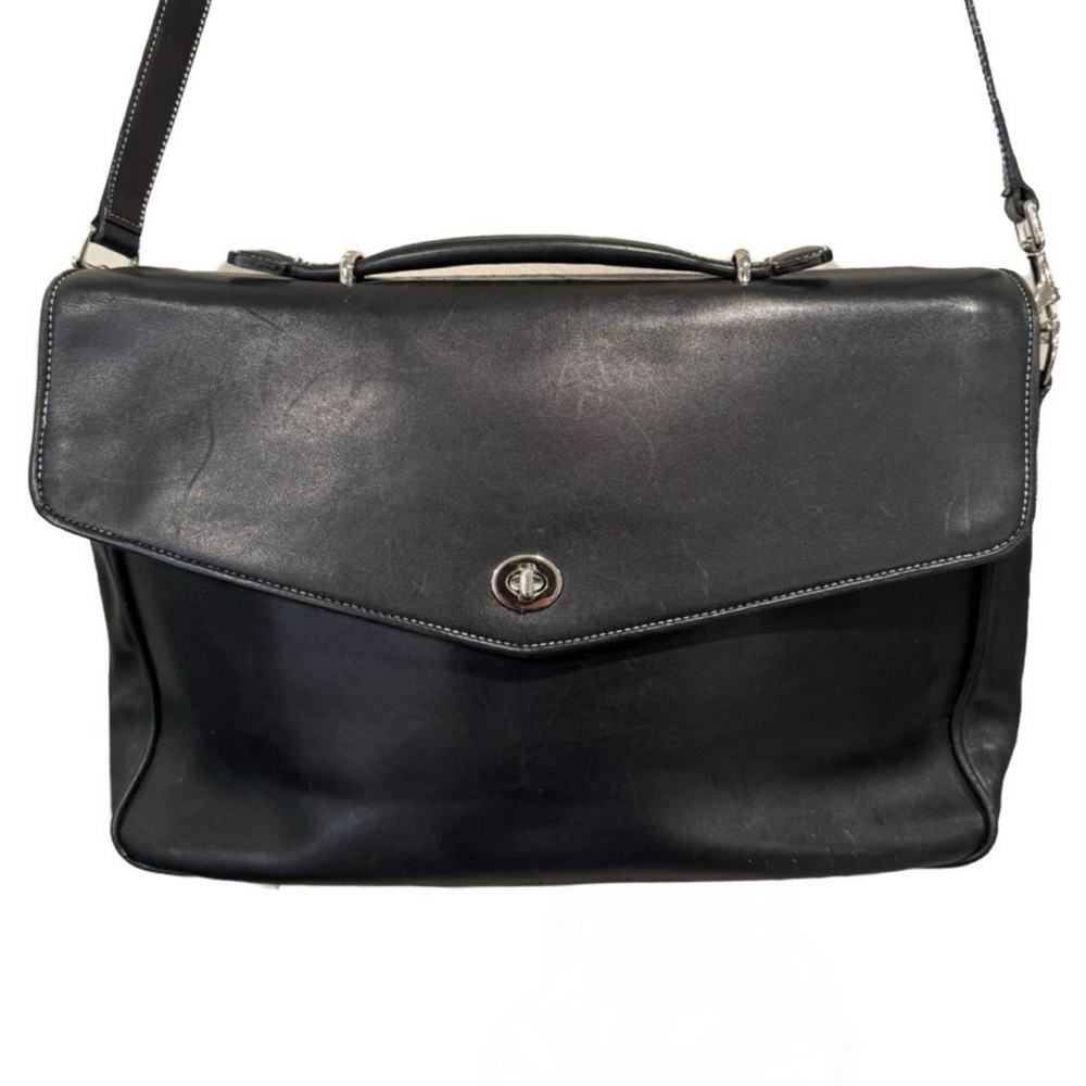 Coach Morgan Messenger Bag Brief Case - Picture 1 of 16